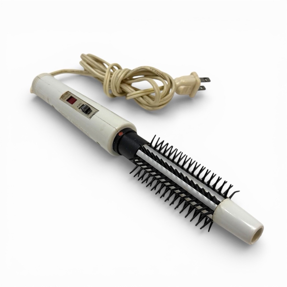 White Electric Hot Air Styling Brush for Women